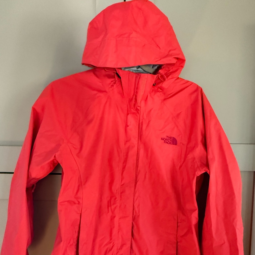 The North Face Women's Bright Pink Rain Jacket